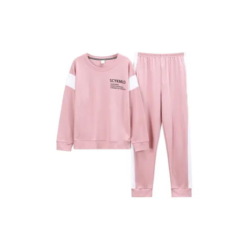 FENTENGCARE Розовый Женский Пижамный Комплект