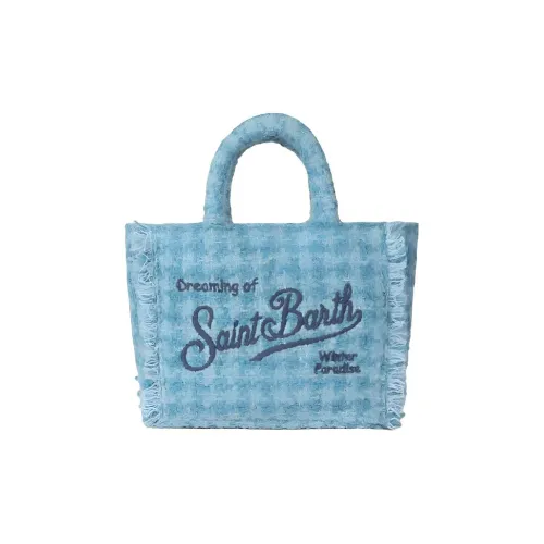 MC2 SAINT BARTHELEMY Шерсть Тоут Сумка Сумка для покупок Сумка Женская Светло-синяя
