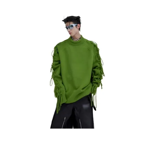 MARTHENAUT Зеленый Унисекс Трикотаж