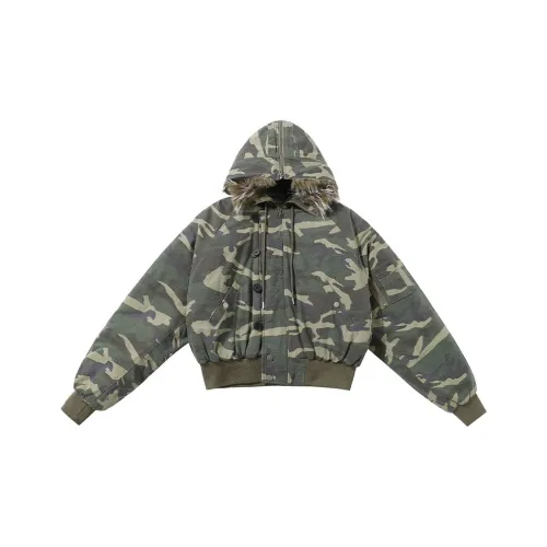 SHIGEYIXIANSHENG Хлопковый пуховик унисекс