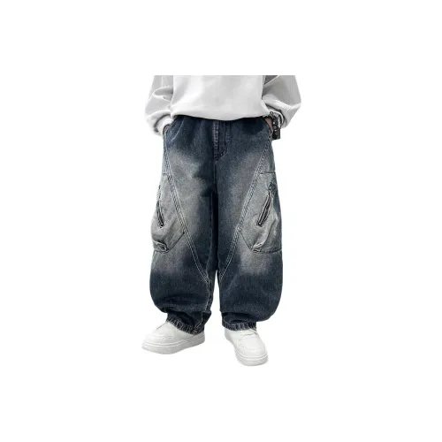 Mu Tong teenager Синий Kids Джинсы