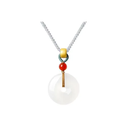 Chongqing Gold Store Цветное стекло Ожерелья Унисекс