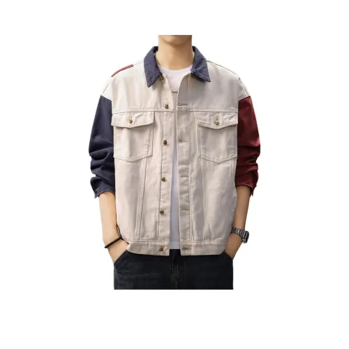 GUISE Осенняя куртка свободный крой унисекс