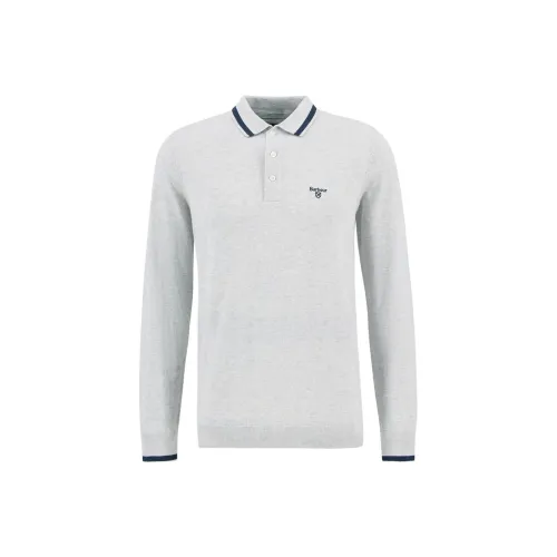 BARBOUR Длинный рукав Polo для мужчин