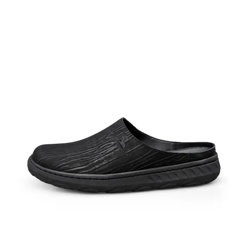 BECK Шов Slip-Resistant Домашние тапочки Мужские Черные