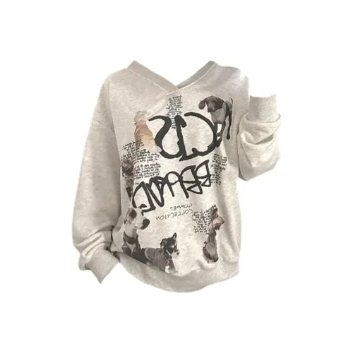 AFGGD Серый Женский Свитшот