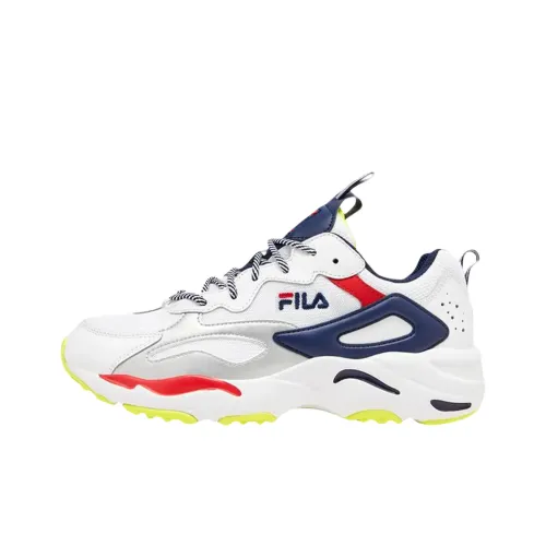 FILA Ray Tracer Повседневная обувь Мужская Белый Синий Серебристый