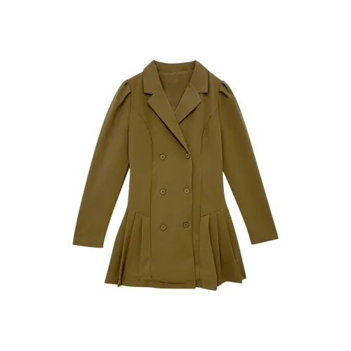 Icicofficial Длинное платье с длинными рукавами женское