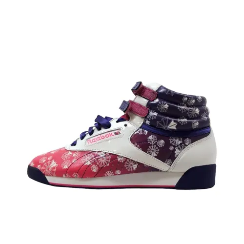 Reebok High Топ Скейтборд Кроссовки Женские Фиолетовые