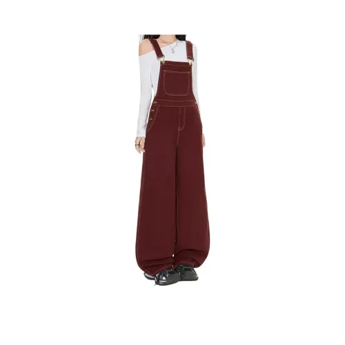 Мед Анкора Красный Женские Джинсы