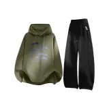 Пальмовый зеленый (B Лошадь Прыжок Тысяча Гор) + Черный (ME45 Улыбка Логотип Брюки Левый карман Марка)