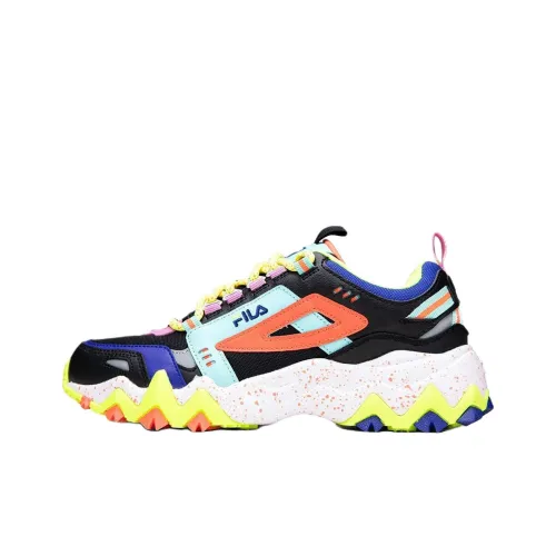 FILA Oakmont Повседневная обувь Женская Черный Оранжевый Синий
