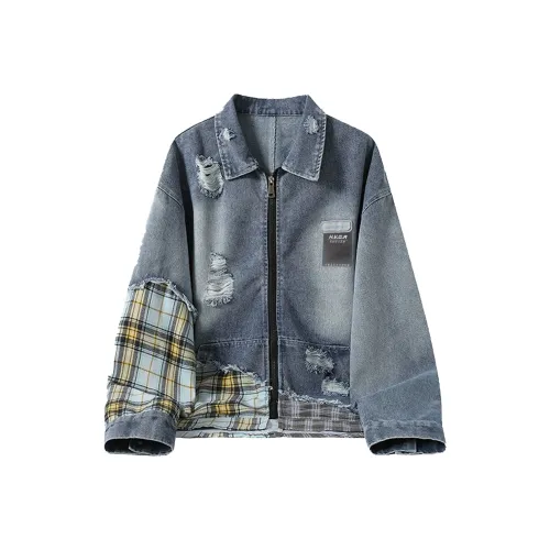 H.V.G.A Синий Унисекс Джинсовые куртки