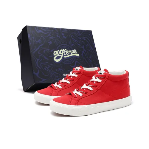 OUGLEMEN Обертка Износостойкий и Противоскользящий MID Топ Повседневная обувь Унисекс