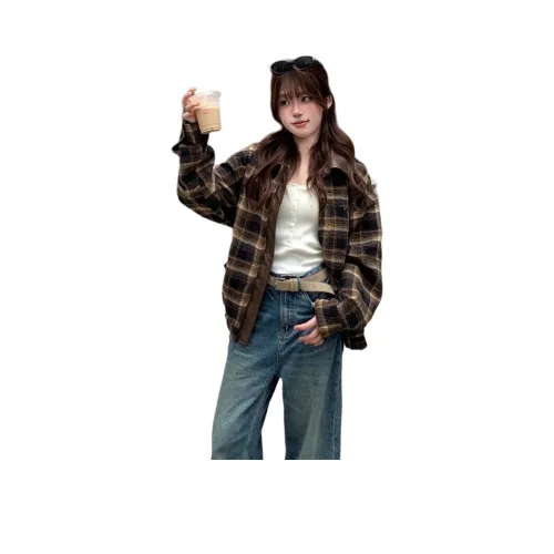 CASTLE WOODS Кофе Женские Куртки