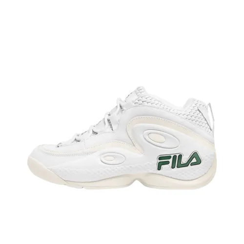 FILA Grant Hill 3 Баскетбольные кроссовки Мужские Белые Зеленые