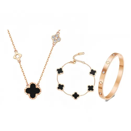 THE MYSTIC NINE Титановые стальные ожерелья женские