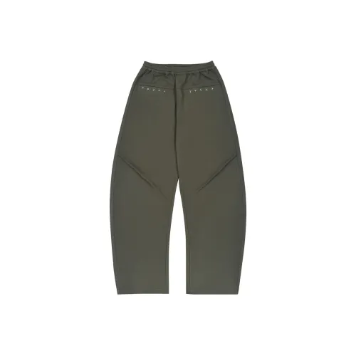 MYSAMESAME Army Green Unisex Casual Pants MYSAMESAME Армейские зеленые унисекс повседневные штаны