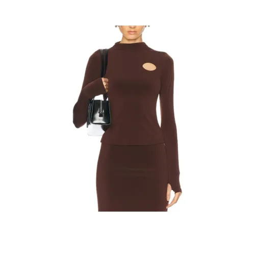 SANDY LIANG Темно-коричневый Женский Трикотаж