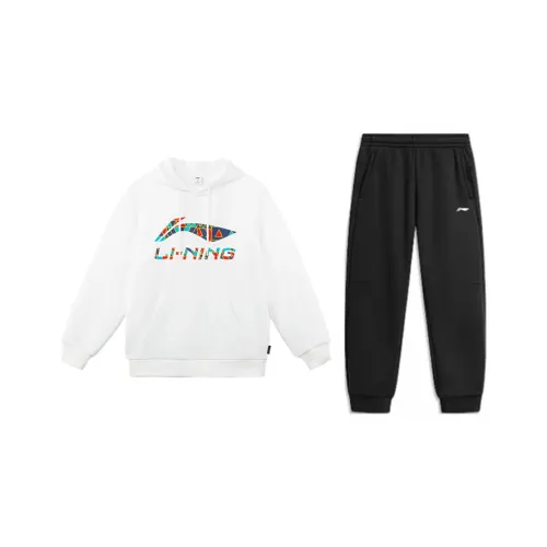 Лайнер Повседневная Спортивная Одежда Унисекс Белый+Черный