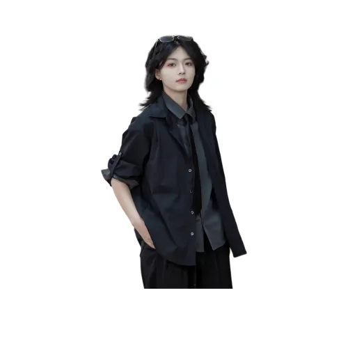 PODGORNOI Мужские черные рубашки