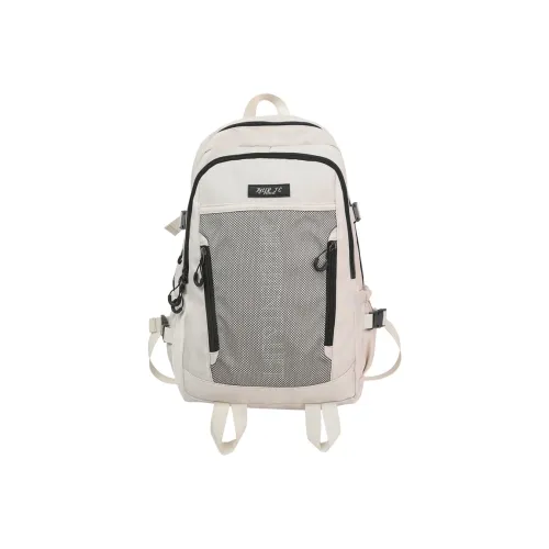 G.DUCKKIDS Нейлоновый рюкзак стандартный экрю светло-серый темно-серый черный