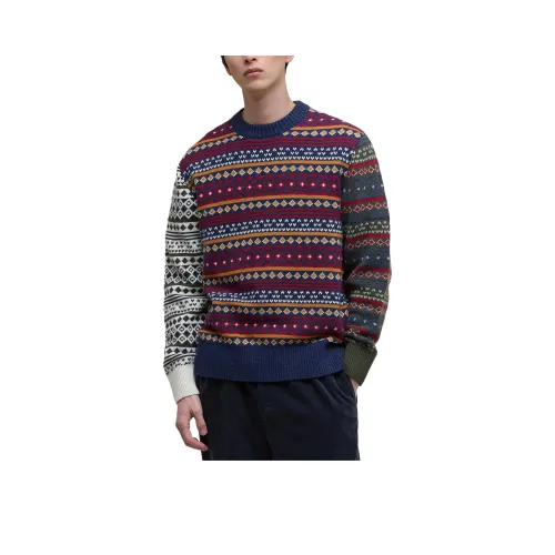 BARBOUR Морской Синий Мужские Свитера