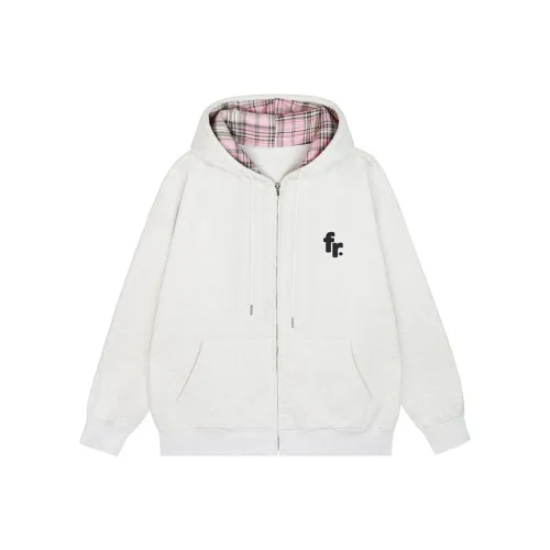 XIAOLIZI Светло-серый унисекс свитшоты