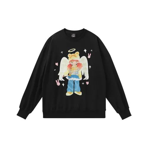 LAMLICKA Черный Женский Свитшот