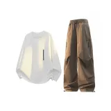 Белый + Коричневый