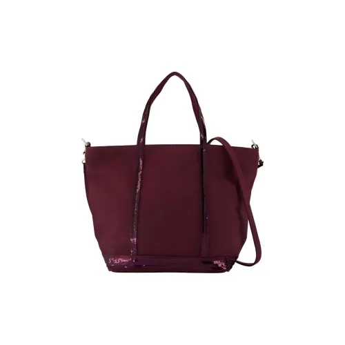 Vanessa Bruno Хлопок Тоут Сумка Сумка для покупок Сумка через плечо Сумка Маленькая Женская Фиолетовая