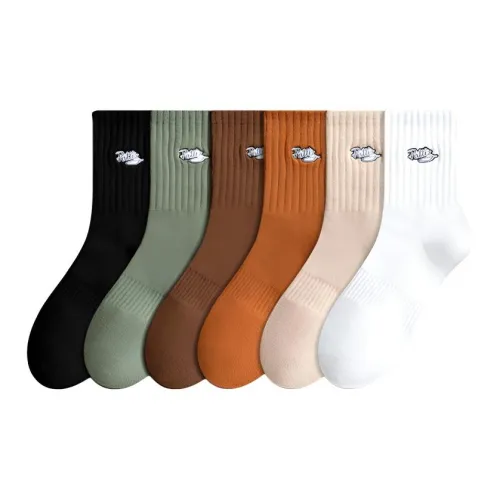 MIIOW Летние носки Crew для мужчин упаковка из 5 пар