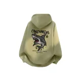 Серый горошек зеленый (Звезда Акула Логотип на груди _Y Большая Звезда Акула Логотип на спине)