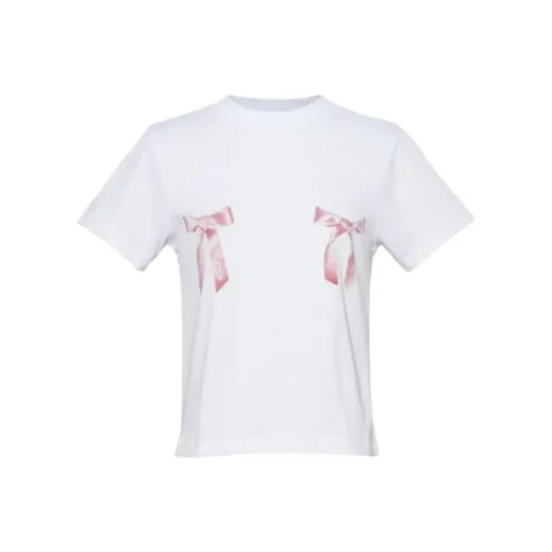 SANDY LIANG Белый Женские T-рубашки