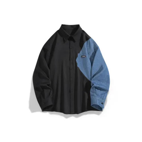 Evil Lions Черный Унисекс Рубашки