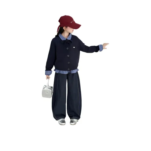 Sweet Seedling Повседневная спортивная одежда Трехкомпонентный комплект для подростков