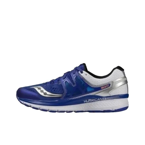 Saucony Hurricane Iso Hurricane 3 Беговые кроссовки Мужские Белый Синий