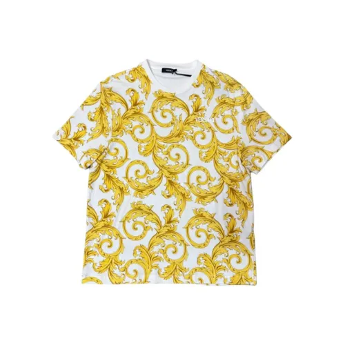 VERSACE Белые Мужские T-рубашки