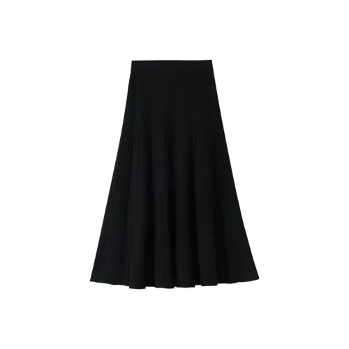 AHDO Женские Вязаные Длинные Юбки