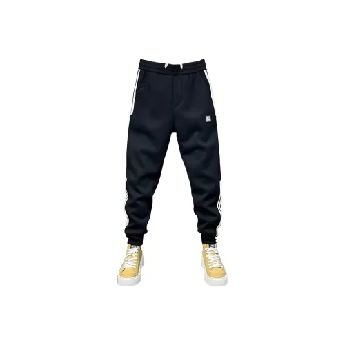 CAT'S PAW Черный Унисекс Повседневные Штаны