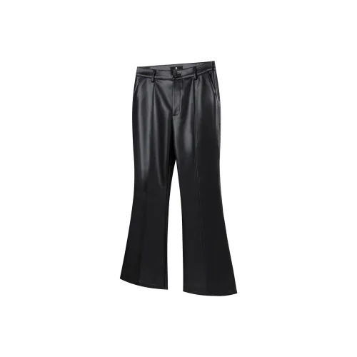 PUBLIC RADIO Кожаные брюки Мужские