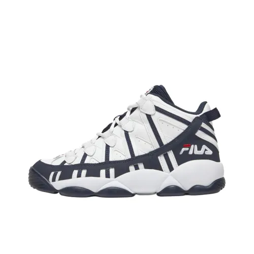 FILA Stackhouse Spaghetti Баскетбольные кроссовки Мужские Белый Синий