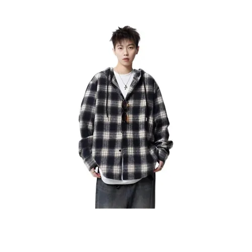 GOYN Темно-синие унисекс рубашки