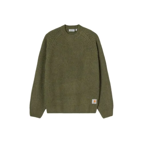 Carhartt WIP Olive Men's Sweaters Кархарт WIP Оливковые Мужские Свитера