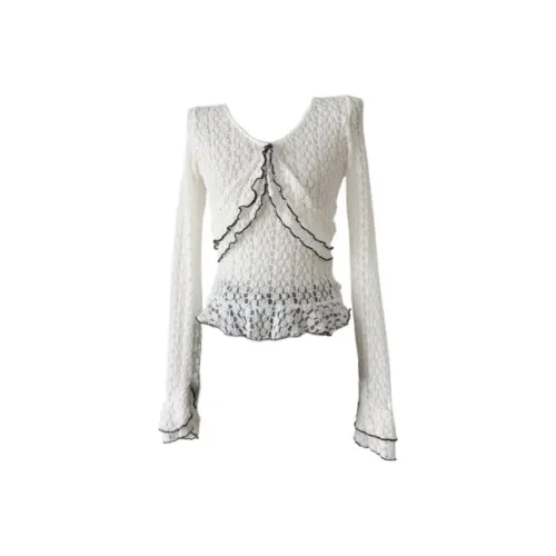 MA JOURNEE Белый Женский Трикотаж