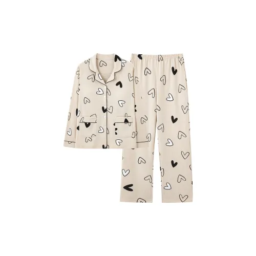 MADALLO Абрикос Женские Пижамные Комплекты