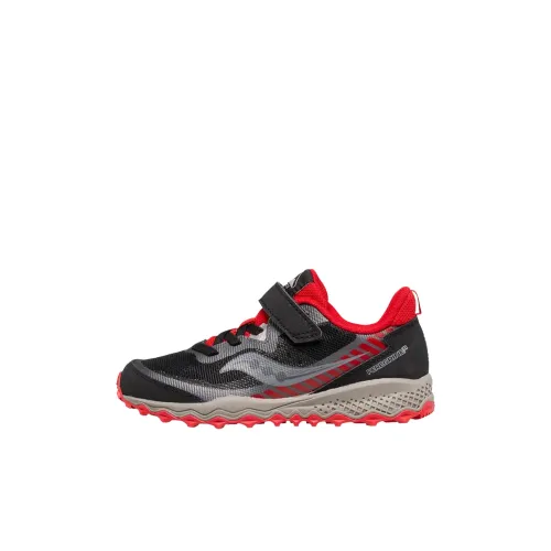 Saucony Peregrine Falcon 11 Low Топ Беговые кроссовки Черный Детский