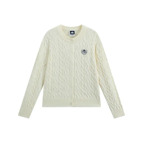 KAPPA 1916 Series Трикотаж Женский Корейский Белый