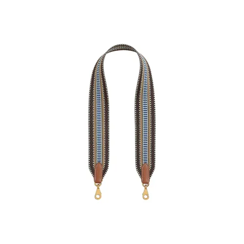 HERMES Cavale Canvas Bag Ремешок Женский Какао Серый Белый Золотой