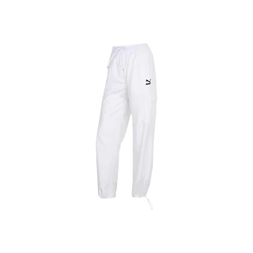 PUMA Белые Женские Карго Брюки